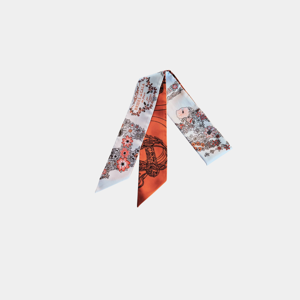 Hermès Silk Scarf  Naranja (Orange)