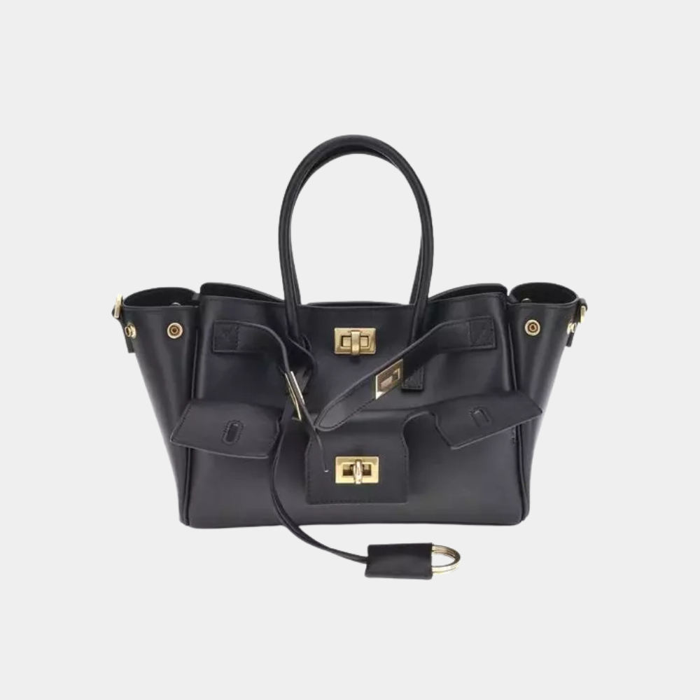 Balenciaga Bel Air Mini leather tote bag