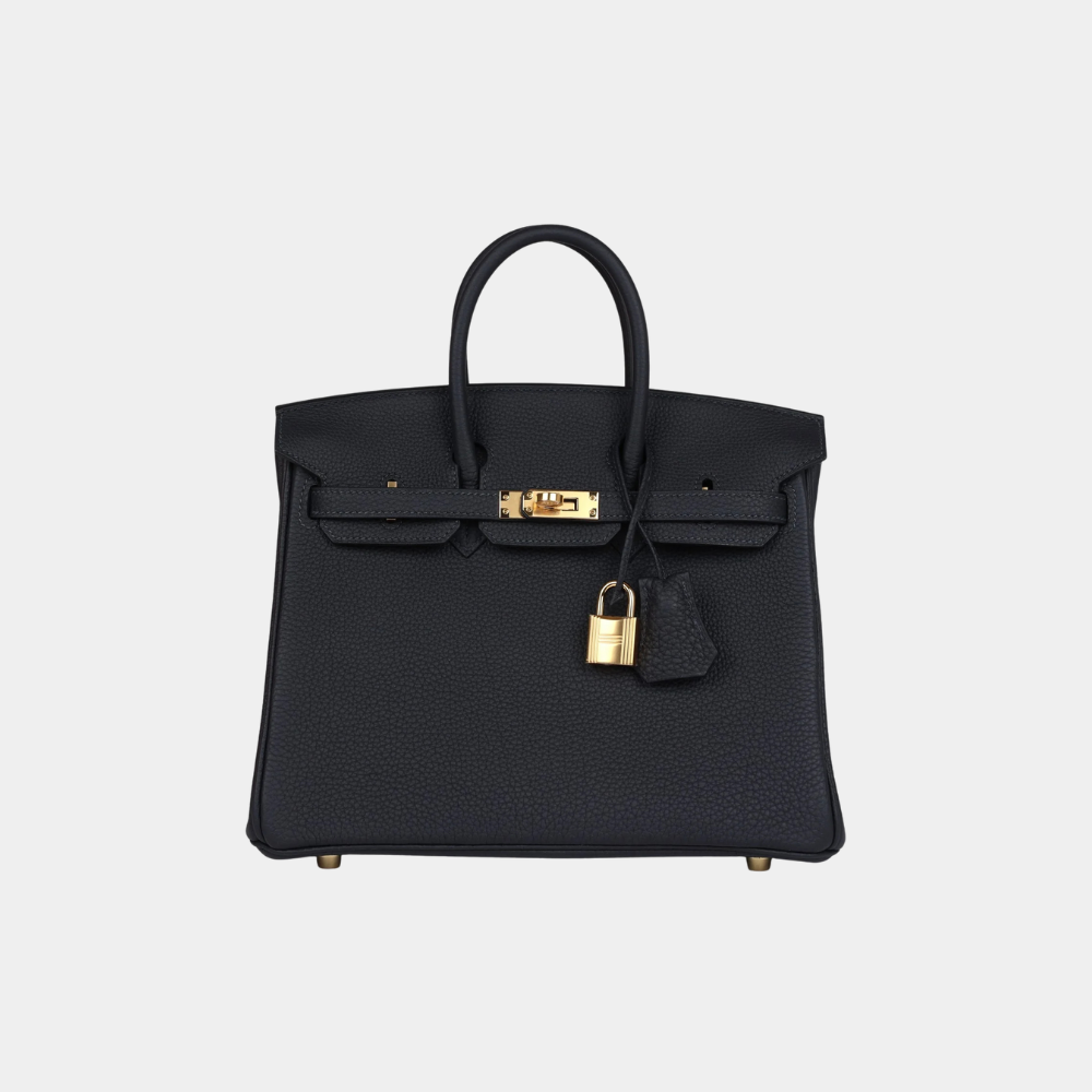 Hermès Birkin 25 Caban Togo with Gold Hardware