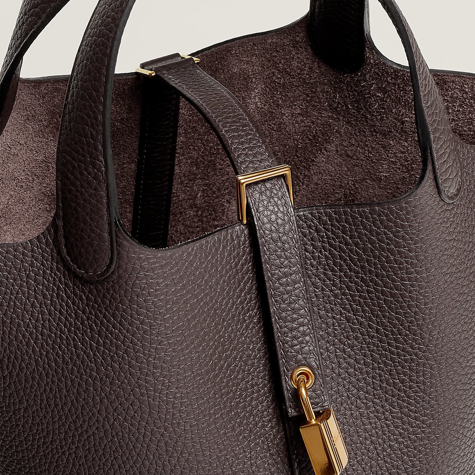 Hermès Picotin Lock 18 Ebène with Gold Hardware