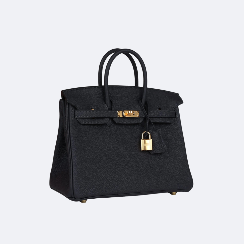 Hermès Birkin 25 Caban Togo with Gold Hardware